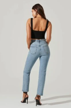 Corset Tank Top -Dresses Sales Store AT17548 BLACK 6