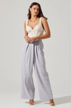 Corset Tank Top -Dresses Sales Store AT17548 CREAM 2