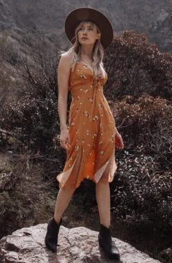 Collin Floral Midi Dress -Dresses Sales Store High Res55B