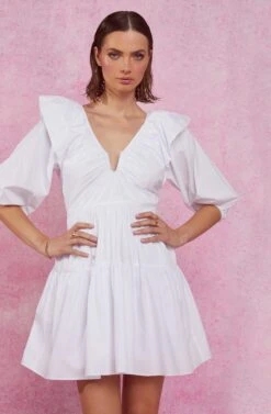 Nixi Ruffle Tiered Mini Dress -Dresses Sales Store RESORT 1114